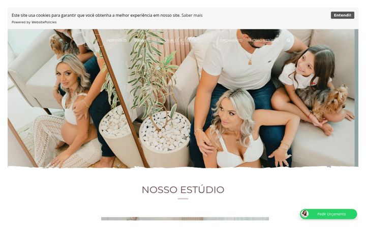 Screenshot of camilabellofotografa.com.br