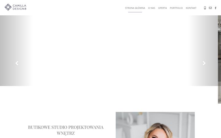 Zrzut ekranu camilladesign8.pl