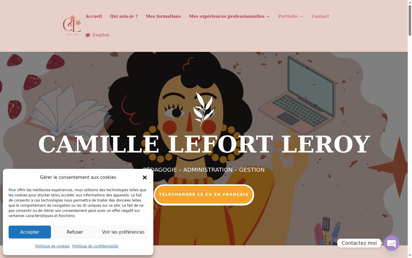 Screenshot van de toestemmingsbanner zoals getoond vóór enige interactie