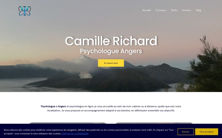 Screenshot of camillerichard-psychologue.fr