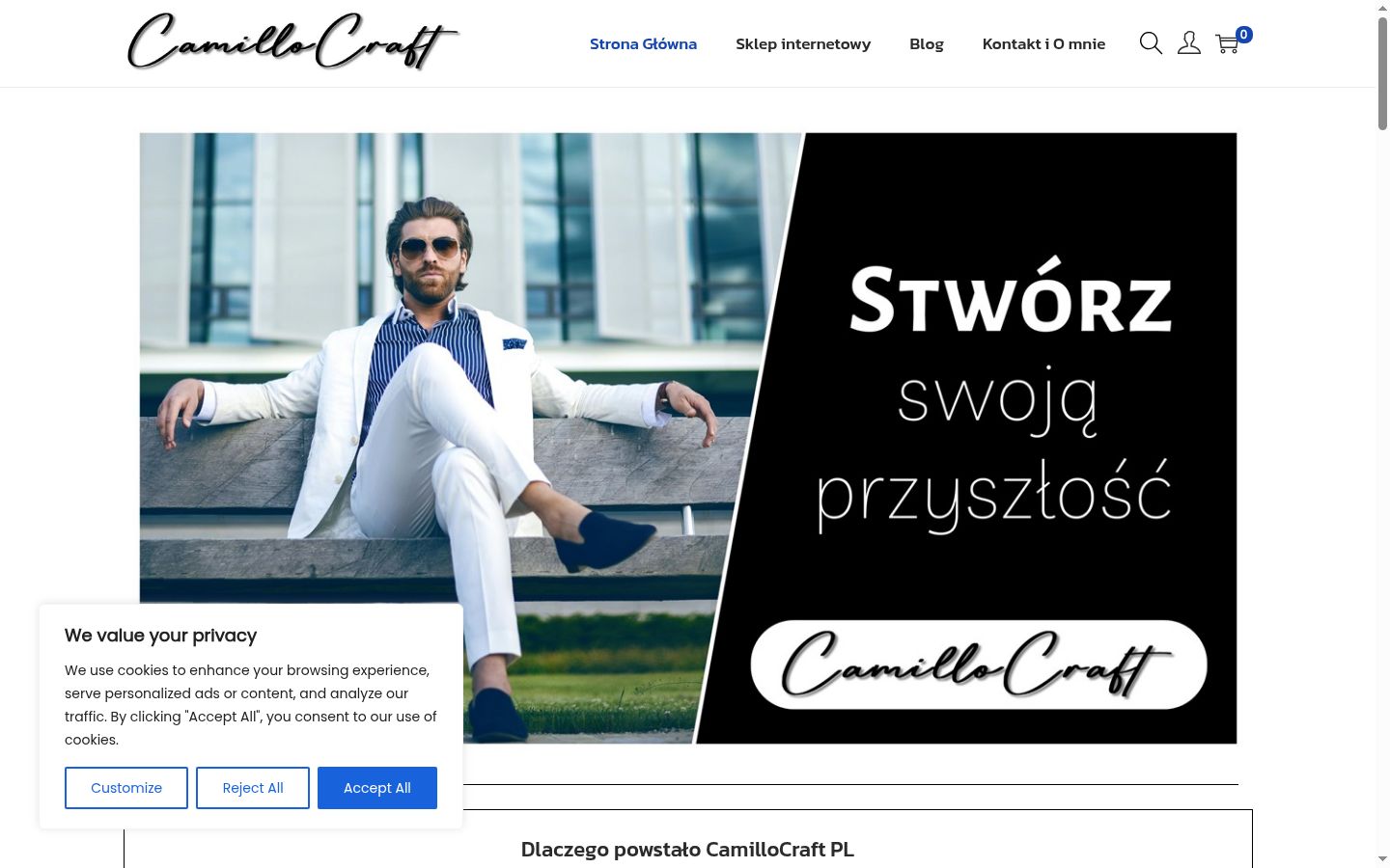 Sutikimo reklamjuostės, rodytos prieš bet kokią sąveiką, ekrano kopija