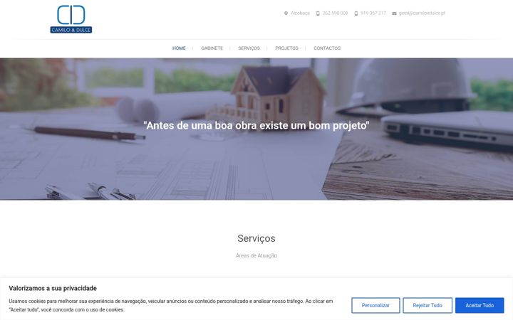 Screenshot of camiloedulce.pt