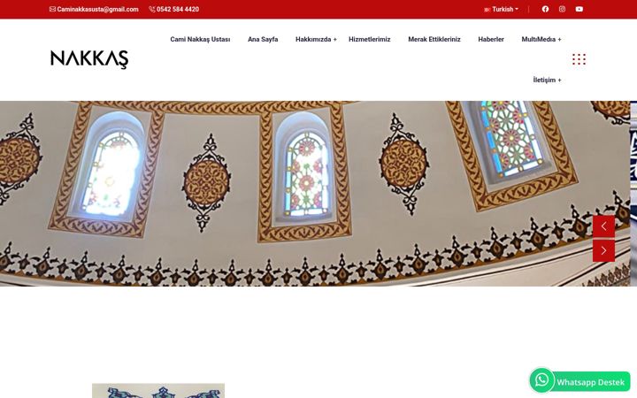 Screenshot of caminakkasustasi.net