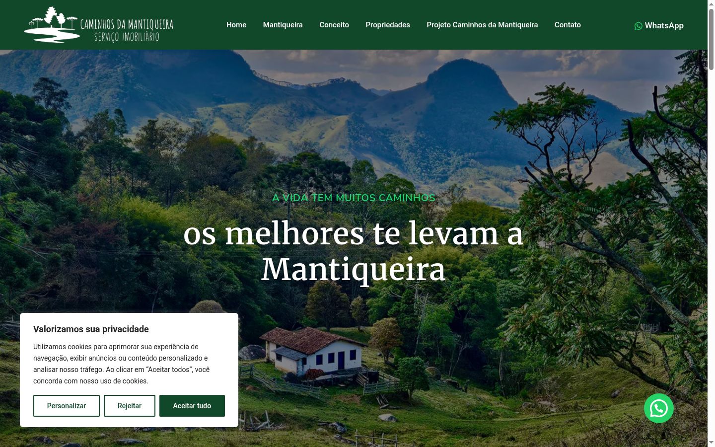 Screenshot van de toestemmingsbanner zoals getoond vóór enige interactie