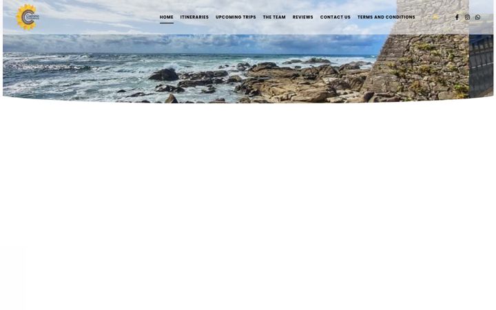Screenshot of caminoconfidence.com