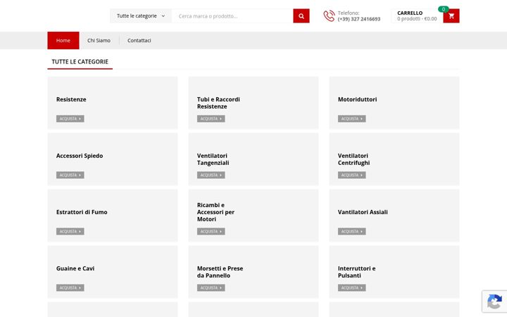Screenshot of caminoreal.it