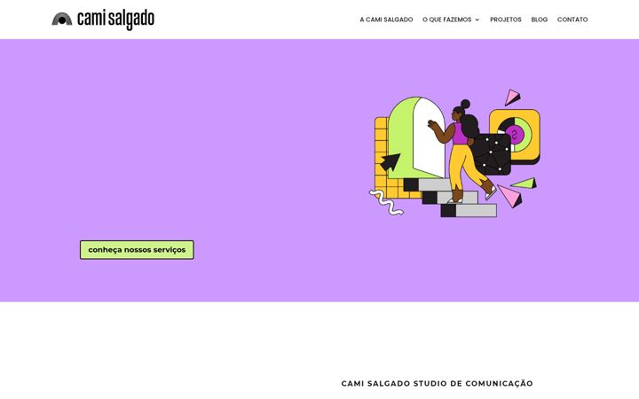 Screenshot of camisalgado.com