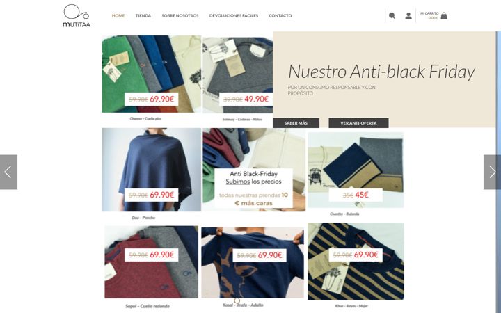 Screenshot of camisascamboyanas.org