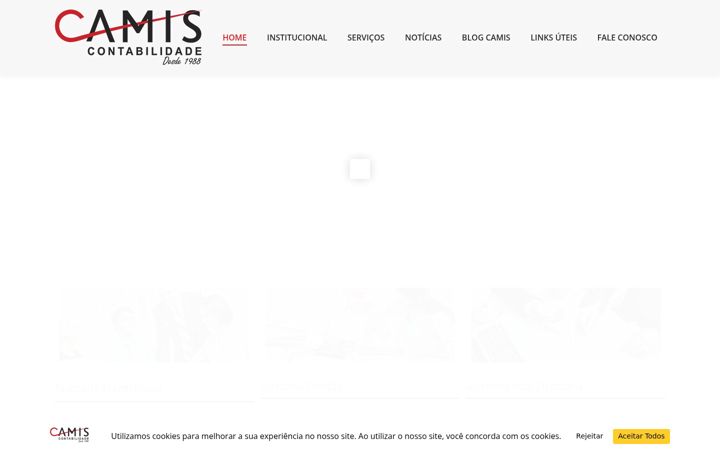 Screenshot van camiscontabil.com.br