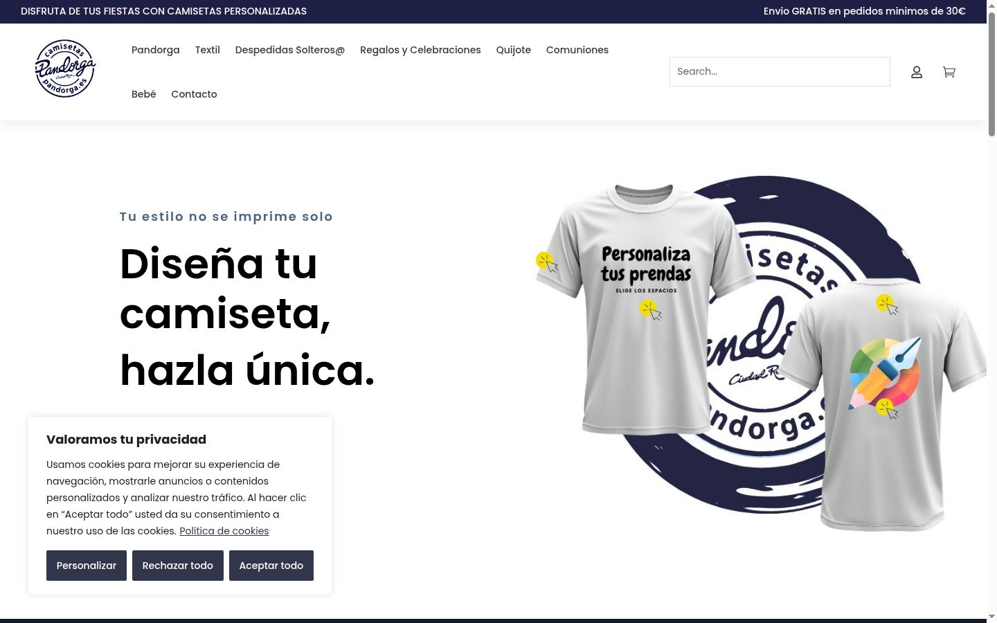 Snímka obrazovky banera súhlasu zobrazeného pred akoukoľvek interakciou