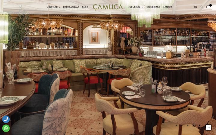Screenshot of camlicadesign.com