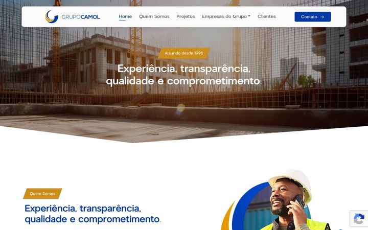 Screenshot van camol.com.br