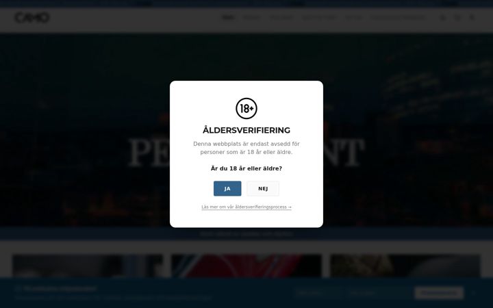 Screenshot of camosnus.se
