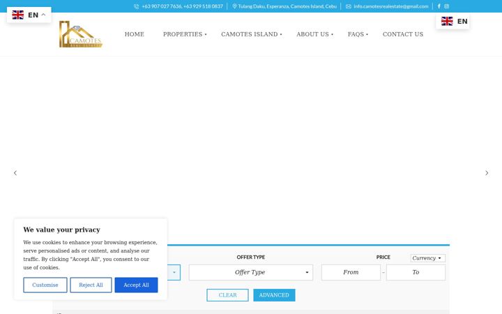 Screenshot of camotesrealestate.com
