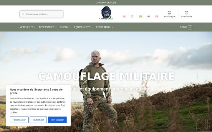 Ekrānuzņēmums no camouflage.ovh