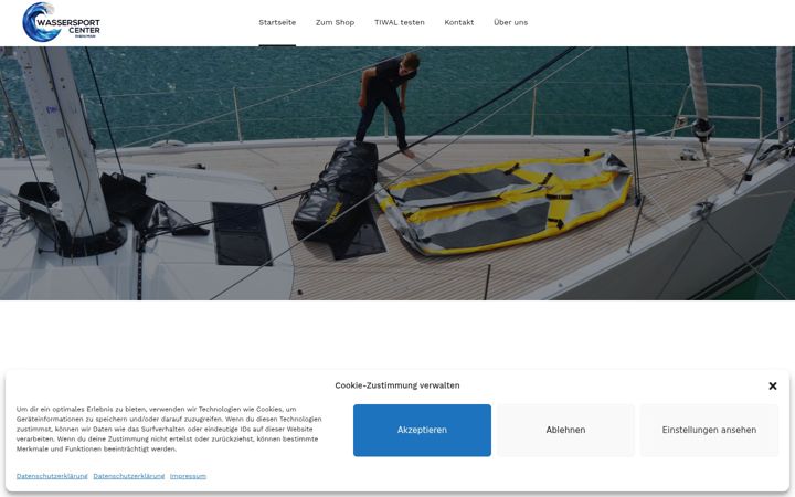 Screenshot of camp-sail-fun.de