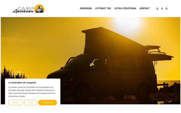 Screenshot of camp4sweden.se