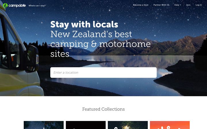 Screenshot of campable.com
