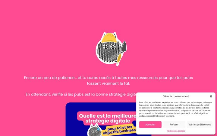 Screenshot of campagne-digitale.fr