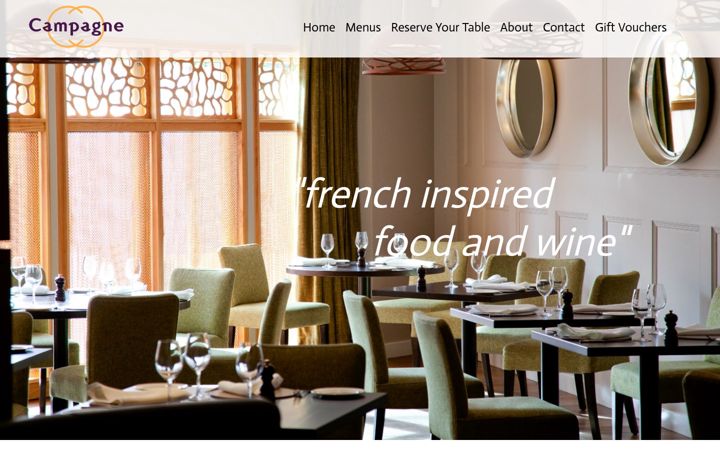 Screenshot of campagne.ie