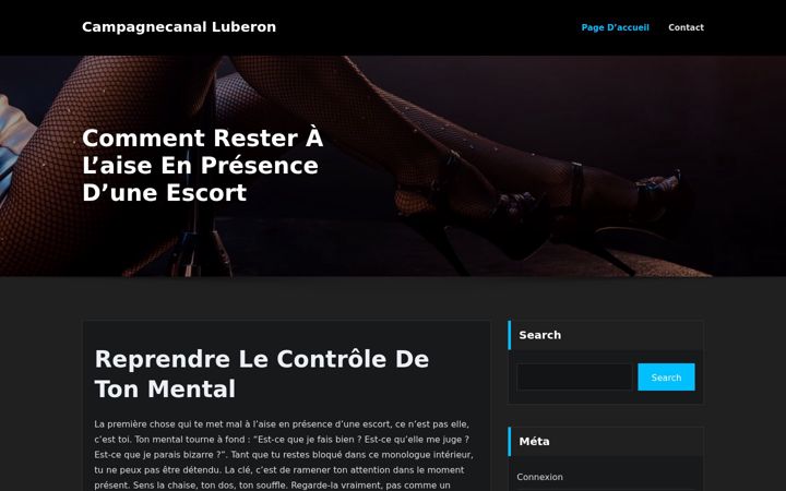 Screenshot of campagnecanal-luberon.fr