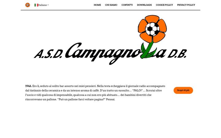Zrzut ekranu campagnolacalcio.it