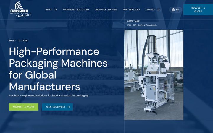 Screenshot of campagnolo.net