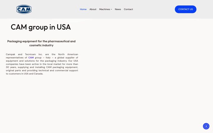 Screenshot of campak.com
