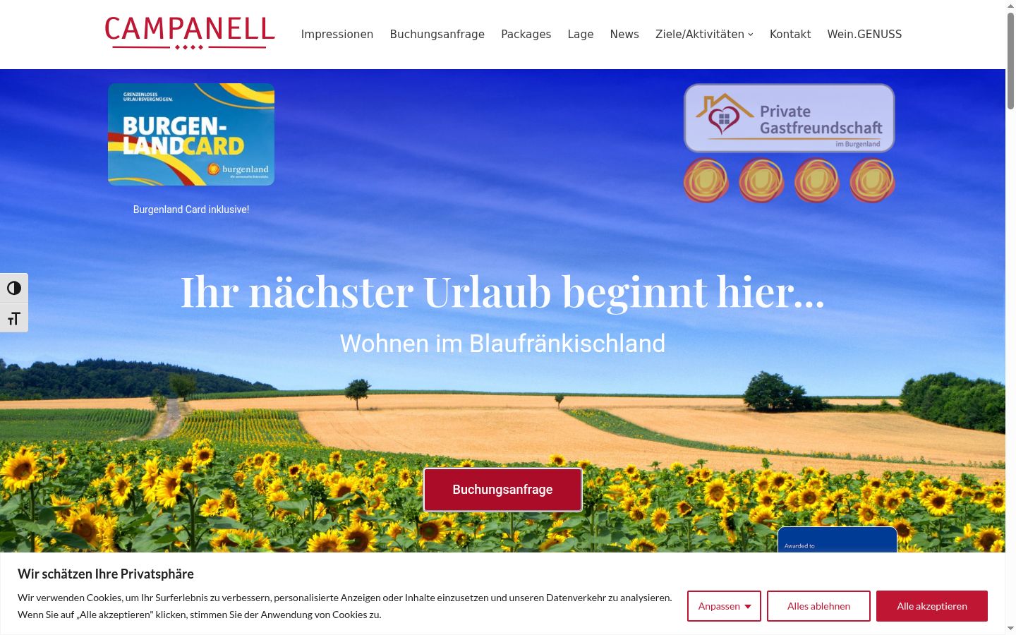 Sutikimo reklamjuostės, rodytos prieš bet kokią sąveiką, ekrano kopija