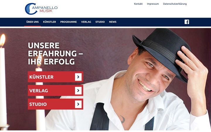 Screenshot of campanello-musik.de