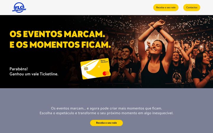 Screenshot of campanhabilhetes.com