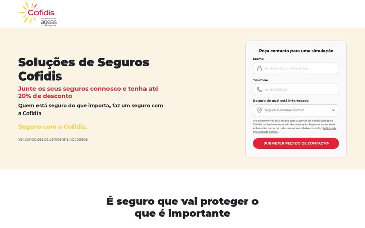 Screenshot of campanhas-cofidis.pt