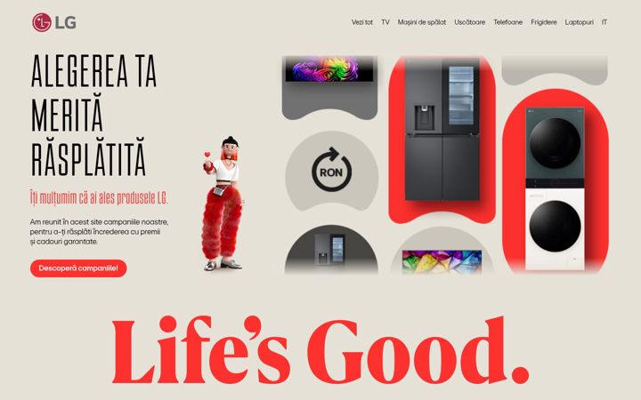 Screenshot of campanialg.ro