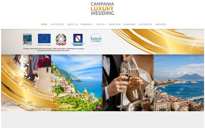 Screenshot of campanialuxurywedding.com