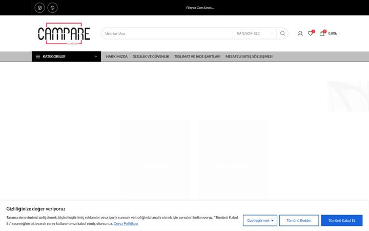 Screenshot of campare.com.tr