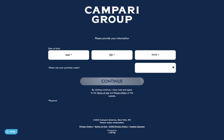 Screenshot of camparisavings.com