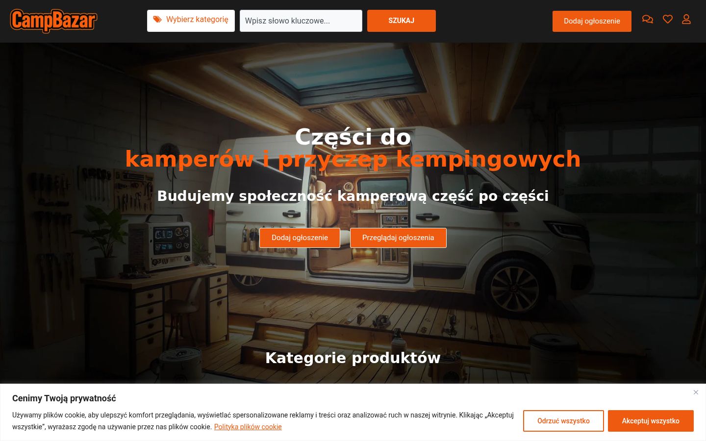 Sutikimo reklamjuostės, rodytos prieš bet kokią sąveiką, ekrano kopija