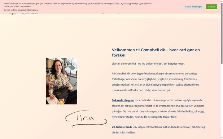 Screenshot of campbell.dk
