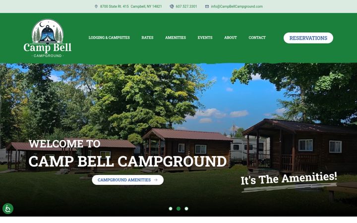 Screenshot of campbellcampground.com