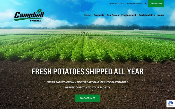 Screenshot von campbellfarms.net