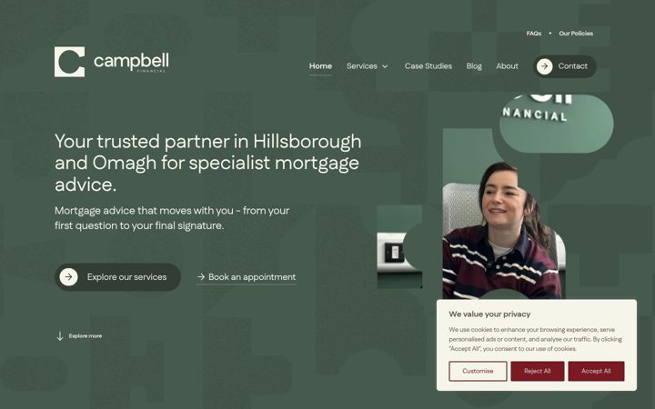 Screenshot του campbellfinancialni.co.uk