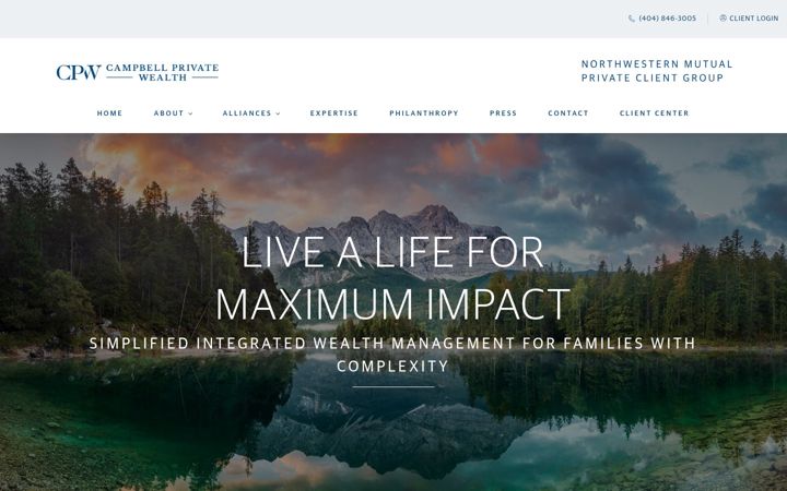 Screenshot of campbellprivatewealth.nm.com