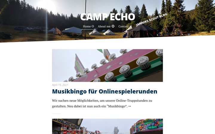 Screenshot of campecho.de