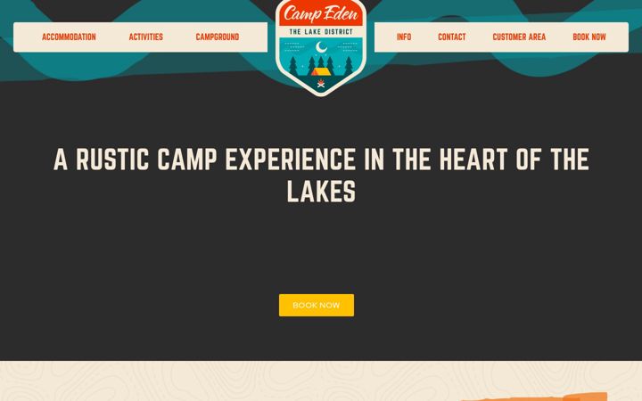 Screenshot of campeden.co.uk