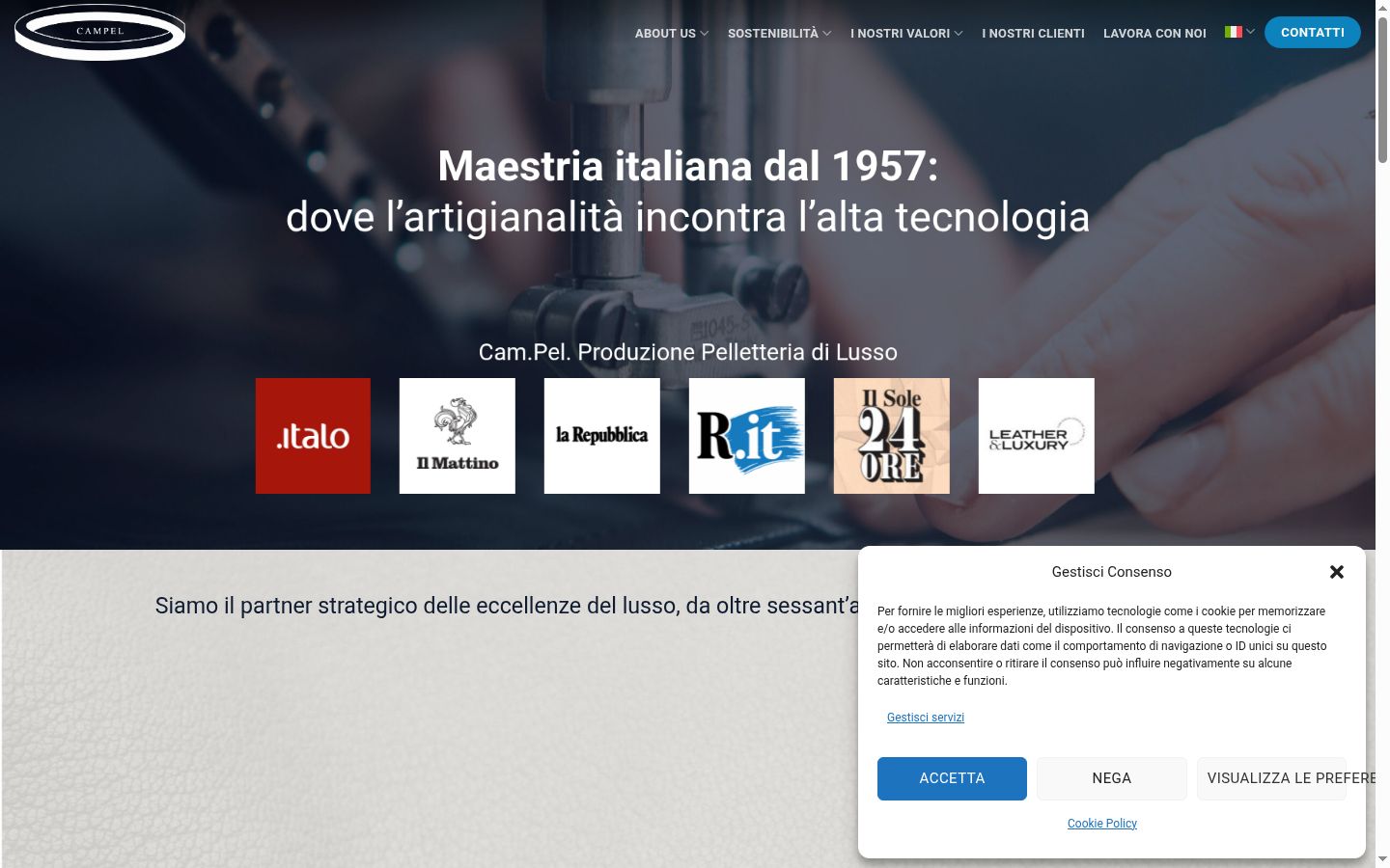 Screenshot tal-banner tal-kunsens muri qabel kwalunkwe interazzjoni