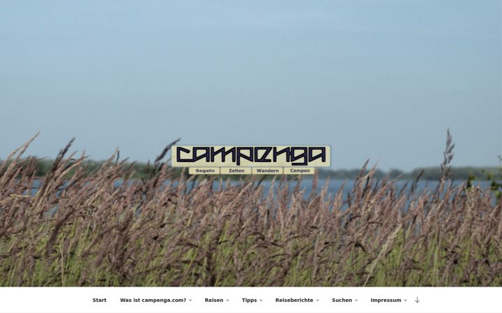 Screenshot of campenga.com