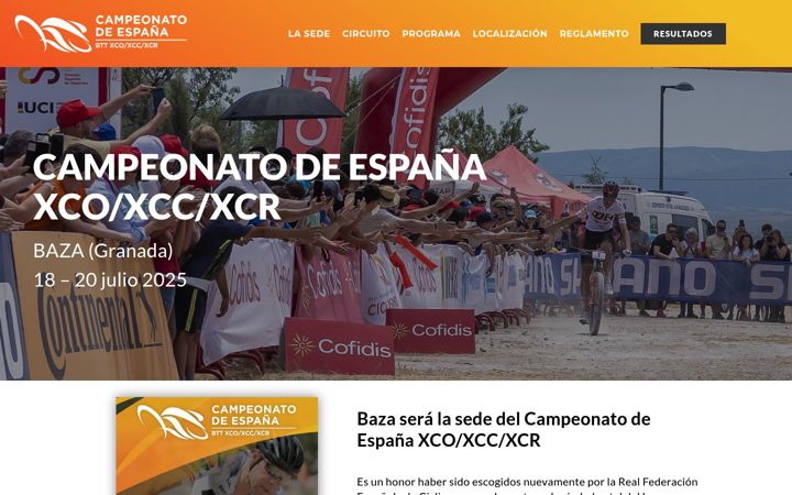Screenshot of campeonatoespanabtt.com