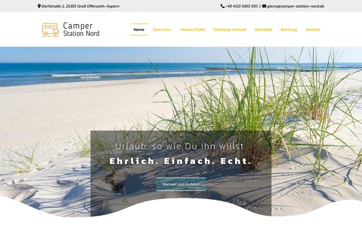 Screenshot ta' camper-station-nord.de