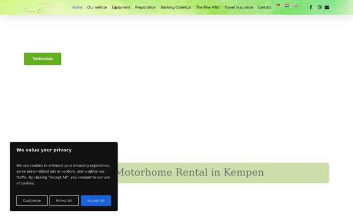 Screenshot ta' camper4fun.de