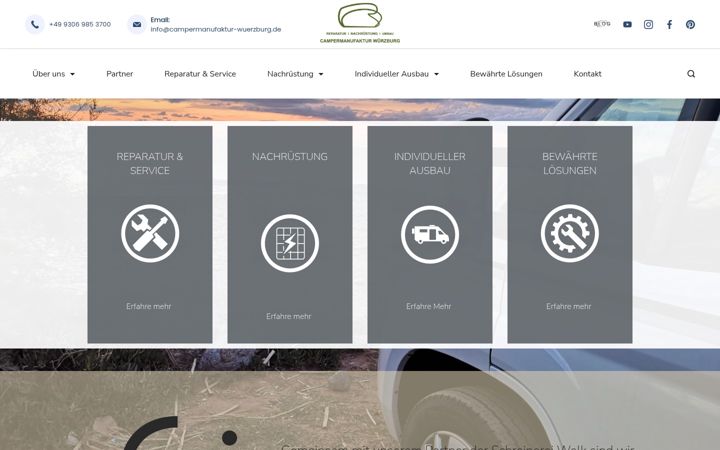 Screenshot του campermanufaktur-wuerzburg.de